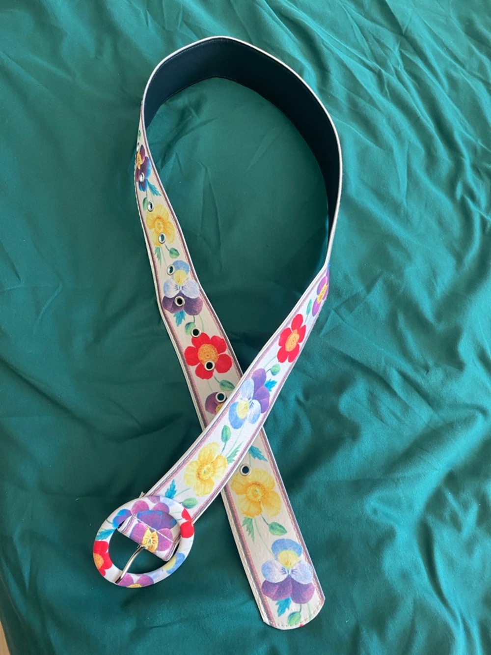 Floral Multi-Color Long Sleeve Maxi Dress - Picture 10 of 10